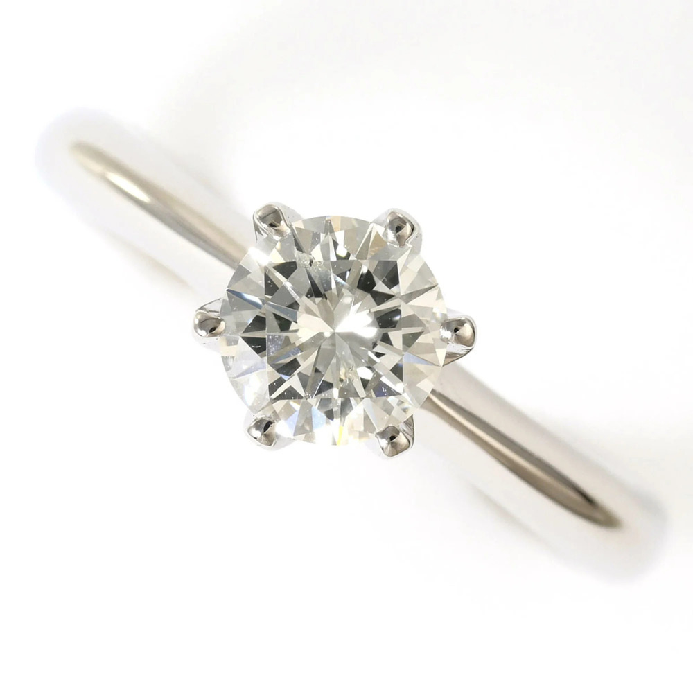 VINTAGE Silver Diamond Ring